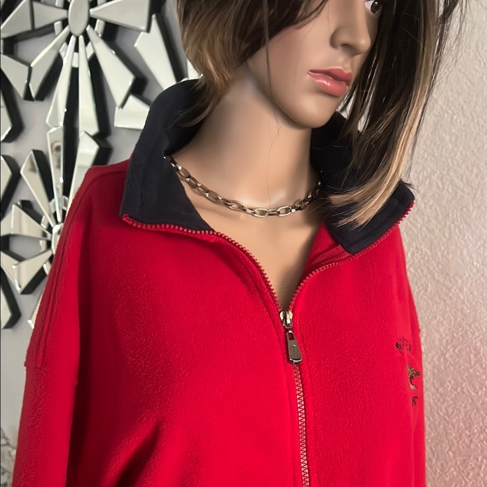 DIMCO
Apparel Red Zip-Up Fleece Jacket sizeXL